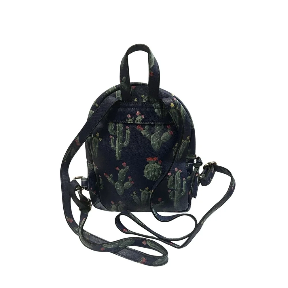 Arizona Jean Co‎ Backpack Women Small Blue Fair Cactus Floral Mini